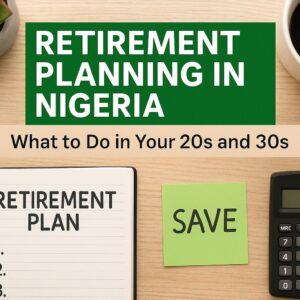 Young Nigerians planning finances and retirement strategy in their 20s and 30s